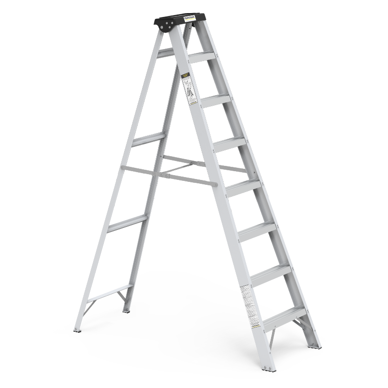 Y-Access Aluminum Single Side Self Supporting Ladder