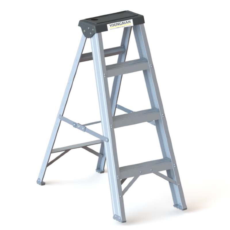Y-Access Aluminum Single Side Self Supporting Ladder