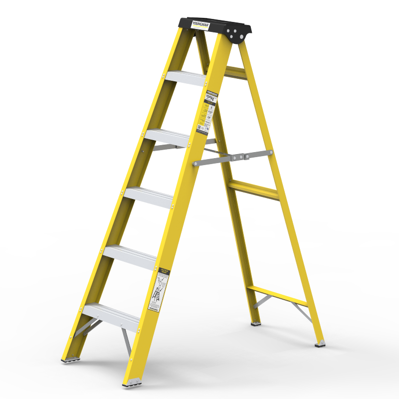 Y-Access FRP (Fiberglass) Single Sided Self Supporting Ladder