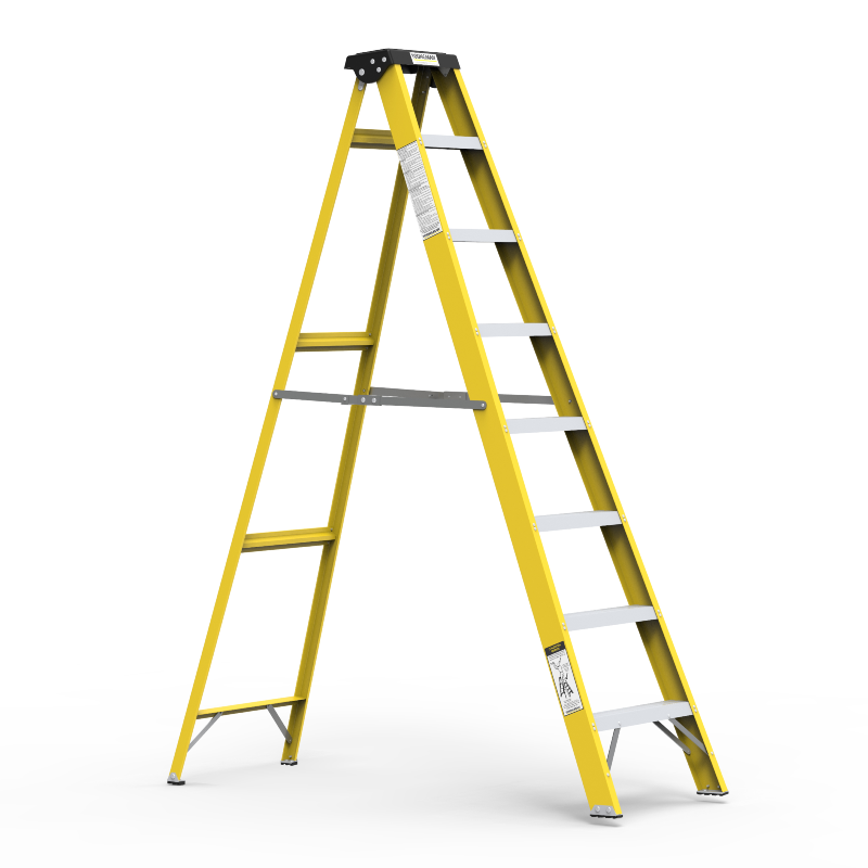 Y-Access FRP (Fiberglass) Single Sided Self Supporting Ladder
